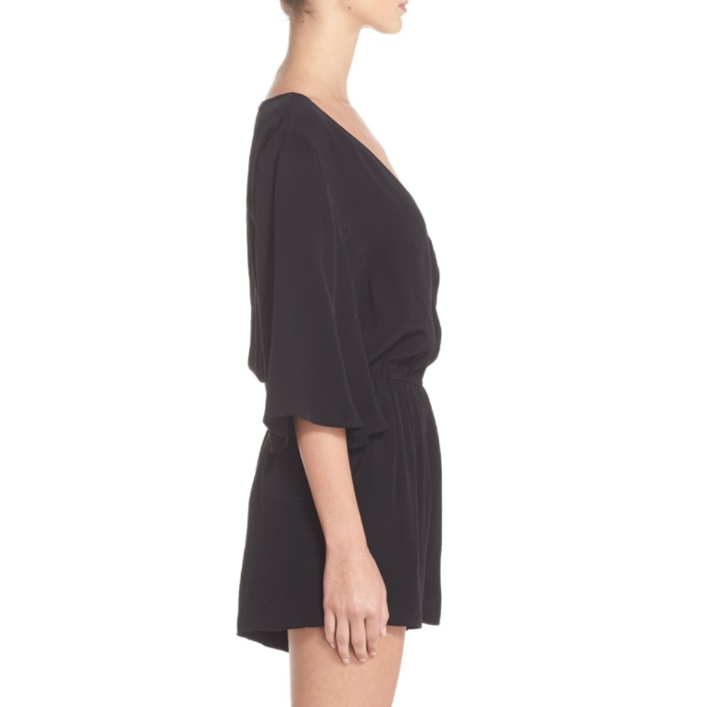REVOLVE X BB DAKOTA SHANIA FLUTTER SLEEVE ROMPER - Picture 5 of 8